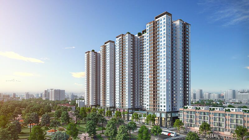 Cho thuê căn hộ chung cư Khu đô thị Bắc Lãm, vị trí trung tâm Hà Đông, 4 phòng ngủ, view đẹp
